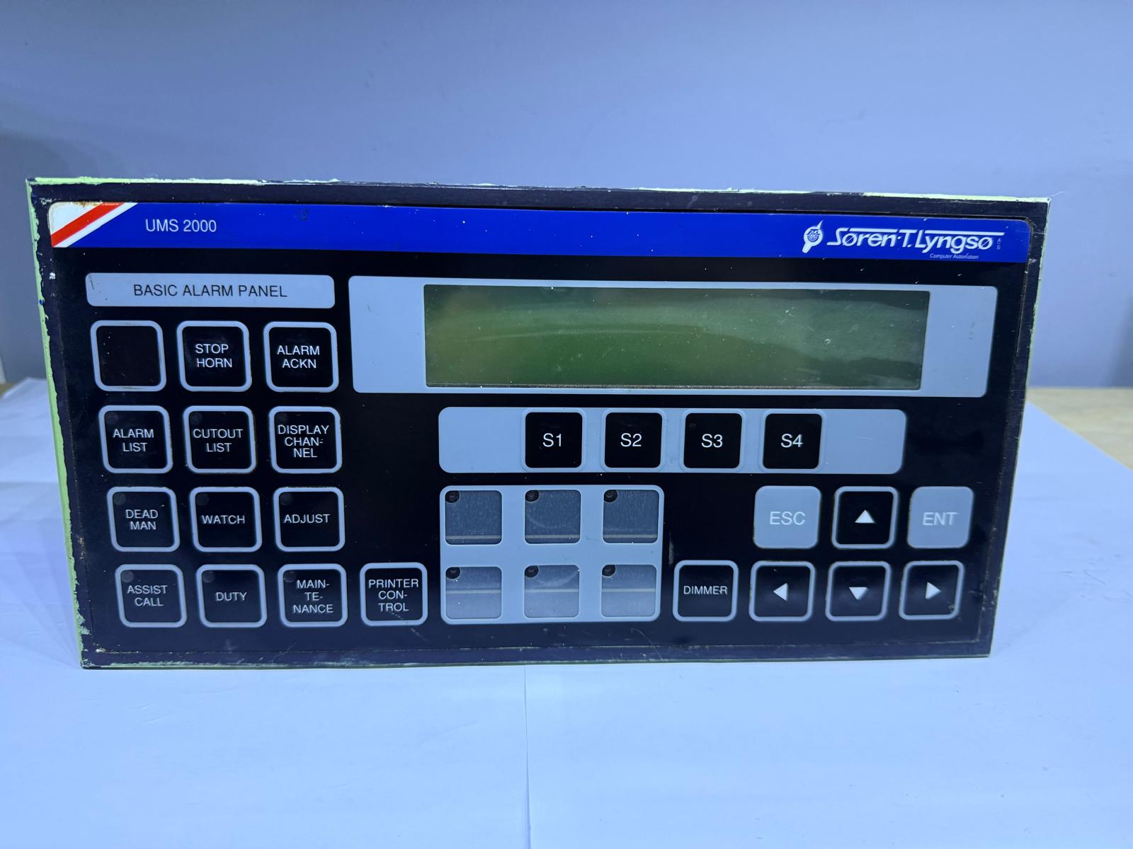 Soren T. Lyngso UMS 2000 Basic Alarm Panel - P/N 970400410 V01