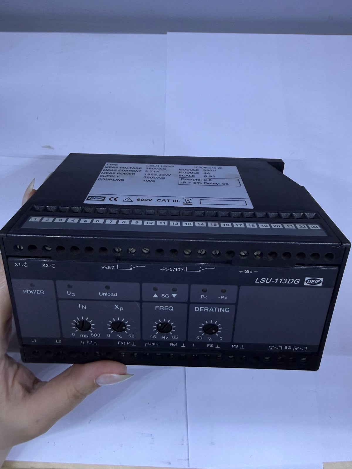 DEIF LSU113DG Generator Synchronisation - P/N 100048040.21 photo 2