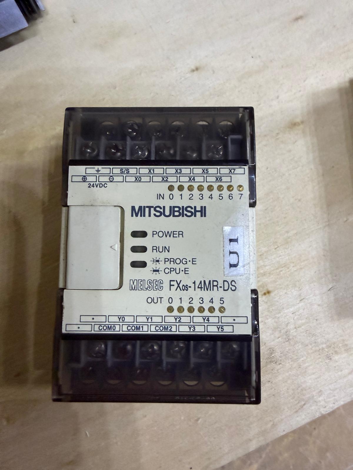 Mitsubishi FXOS-14MR-DS Programmable Controller - P/N Y550D21701A