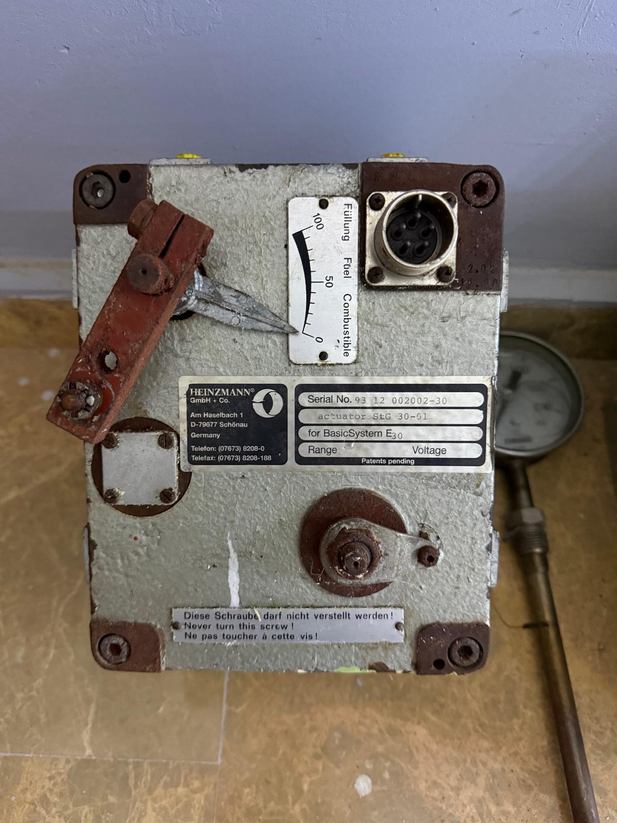 Heinzmann Actuator