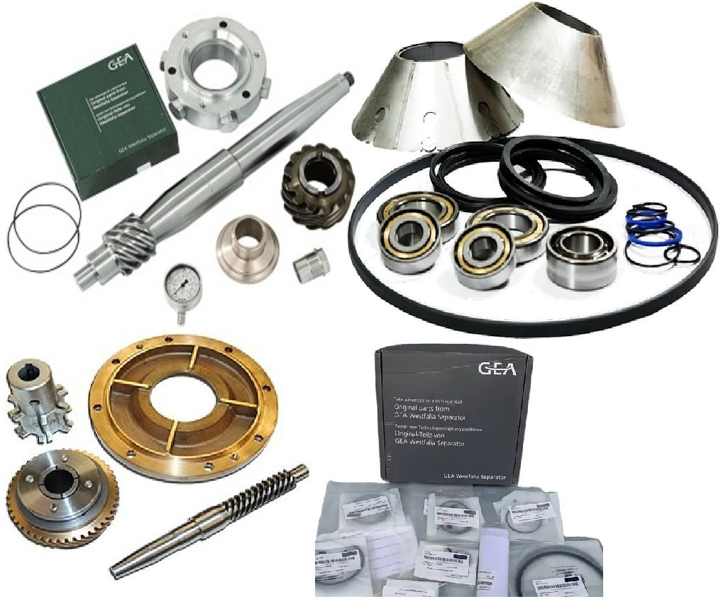 GEA Westfalia OSA / OSD Separator Spare Parts