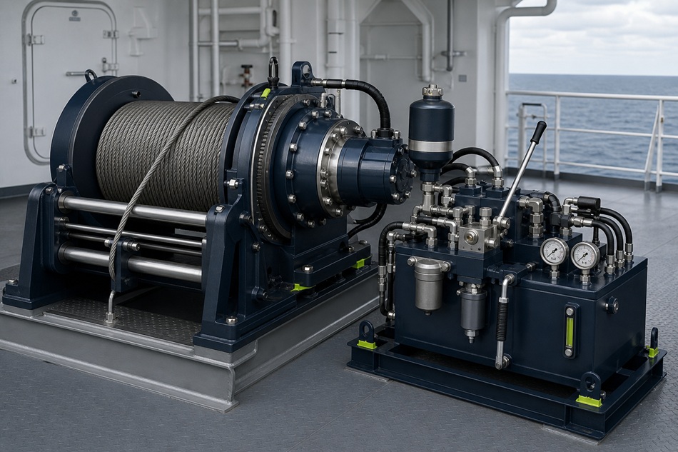 Hydraulic Anchor Windlass 12T